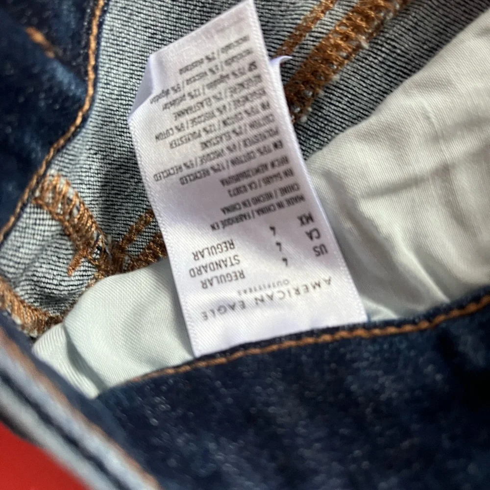 American Eagle Women’s Size 4 Jeans Denim Stretch Skinny/Classic Fit - Picture 2 of 8